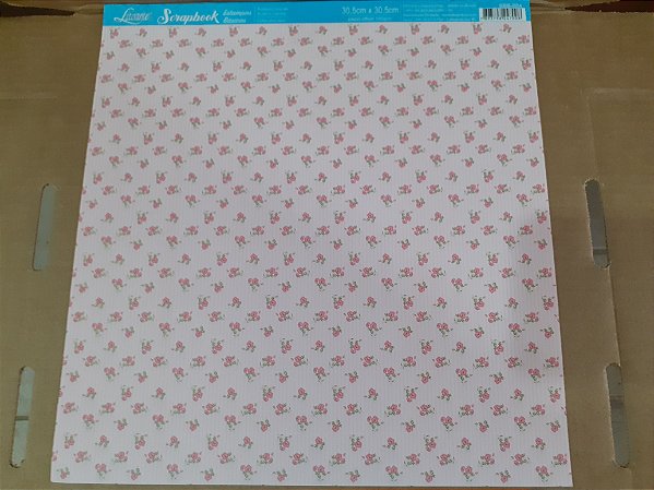 SBB-004 - SCRAPBOOK BÁSICO - FLORES E LISTRAS