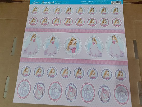 SBB-028 - SCRAPBOOK BÁSICO - PRINCESAS