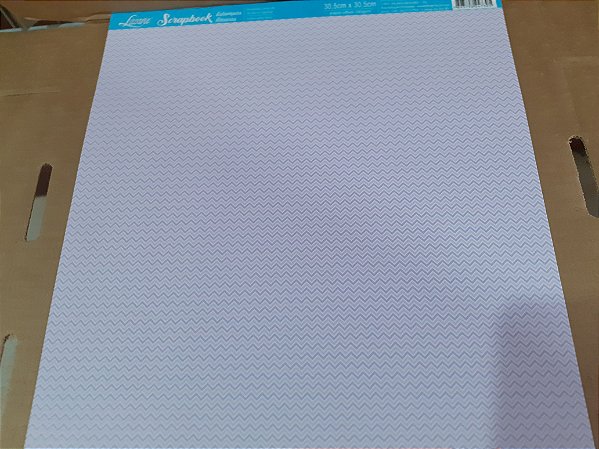 SBB-034 - SCRAPBOOK BÁSICO - CHEVRON LILAS