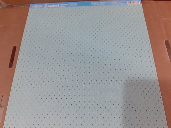 SBB-042- SCRAPBOOK BÁSICO - POA AZUL TIFANI