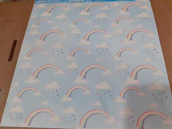 SBB-057- SCRAPBOOK BÁSICO - ARCO-IRIS