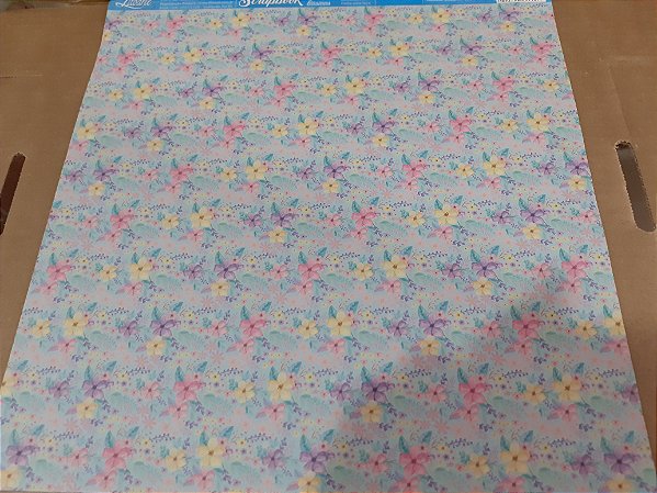 SBB-061- SCRAPBOOK BÁSICO - FLORES