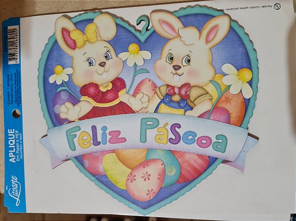 APMP20-008- APLIQUE EM MDF - CORAÇÃO