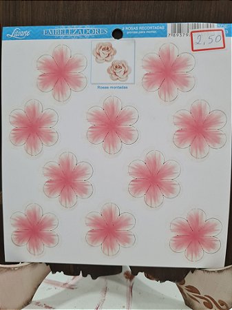 SDE-033- EMBELEZADORES - ROSA RECORTADA MÉDIA - ROSA
