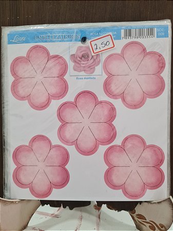 SDE-009- EMBELEZADORES - ROSA RECORTADA GRANDE - ROSA