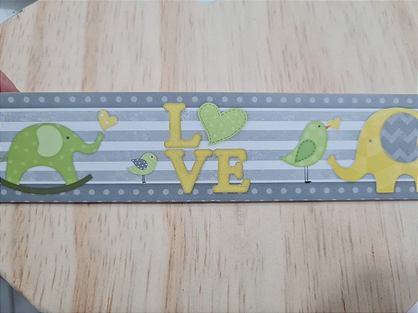 Barra Adesiva para Decoupage BDA-IV-510- Litoarte - 43,6 x4cm