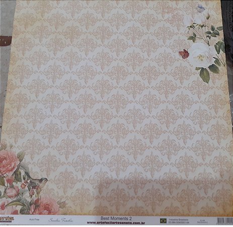 SC-099 Best Moments 2 - Papel para Scrapbook Dupla Face