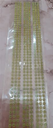 Cartela Strass- verde