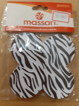 Forminha para docinhos - zebra