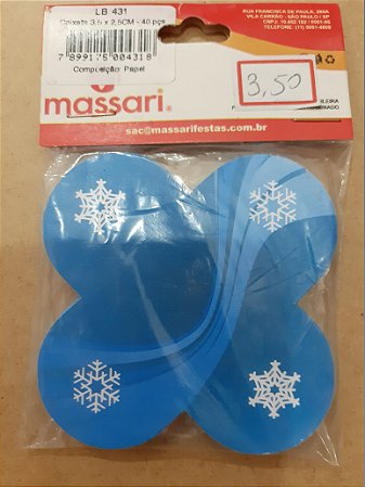 Forminha para docinhos - flocos de neve