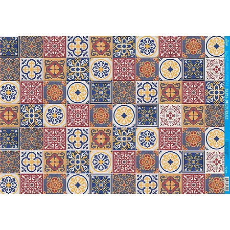 PD-0509 - PAPEL PARA DECOUPAGE - AZULEJOS