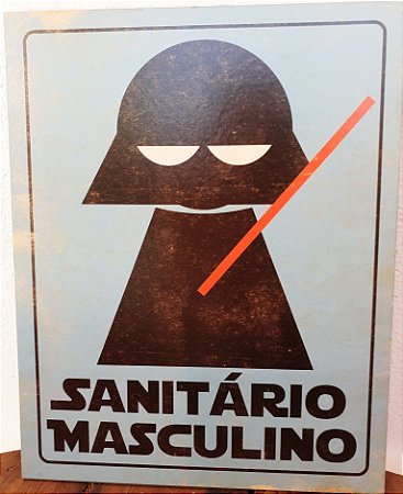 DHPM-208- QUADRO DECORATIVO  - STAR WARS MASCULINO