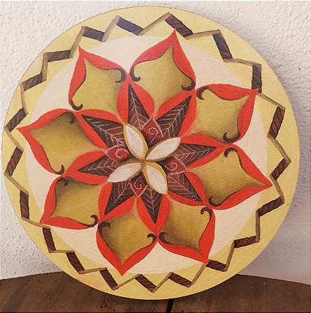 DHPM6-020- QUADRO DECORATIVO  - MADALA AMARELA