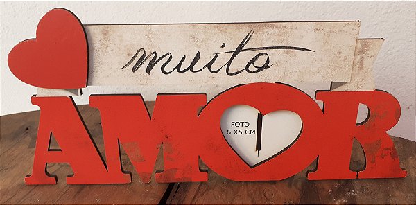DHPM5-013 PORTA RETRATO  - AMOR