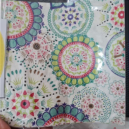 Guardanapo Mandalas