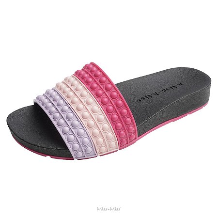 Chinelo Feminino Infantil Slide Fidget Toy Miss Miss