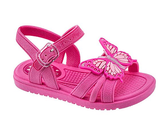 Sandália Infantil Feminina Chic Charmosinha, Sandália muito confortável e  Linda. Calçado confeccionado em Borracha, material muito Resistente e  Macio. Sandália Maravilhosa e Moderna. - APG SHOES