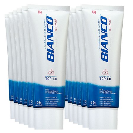 1 Dúzia Creme Dental Bianco Advanced Repair (100g)