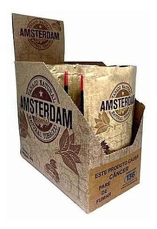 FUMO TABACO DESLITADO AMSTERDAM SACHÊ 25g