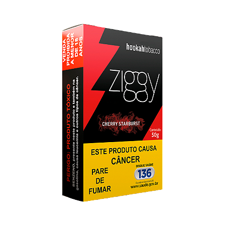 Fumo Para Narguile Ziggy Cherry 50G
