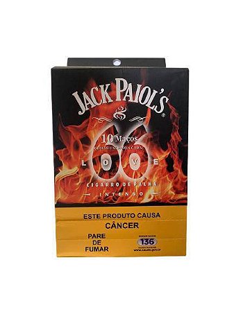 PALHEIRO CIGARRO DE PALHA JACK PAIOLS LOVE 66