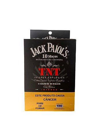 PALHEIRO CIGARRO DE PALHA JACK PAIOLS TNT COM PITEIRA