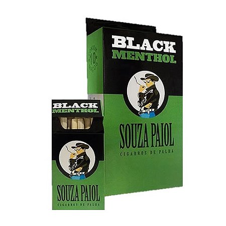 PALHEIRO CIGARRO DE PALHA SOUZA PAIOL BLACK MINT