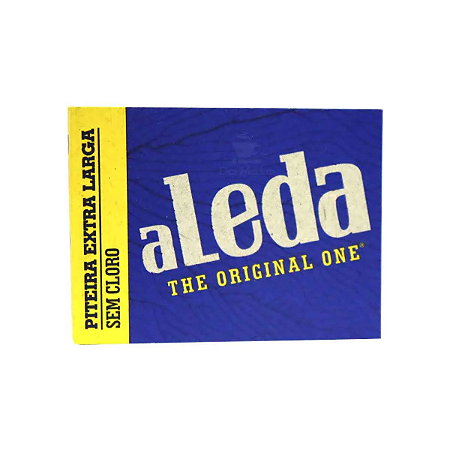 Piteira de Papel Aleda Azul Extra Larga 5,8 x 4,5 mm