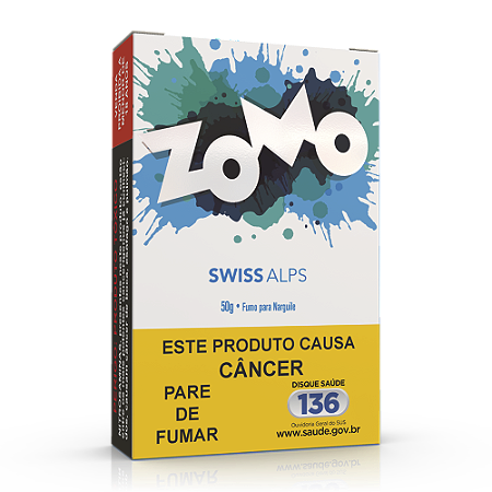 FUMO PARA NARGUILE ZOMO SWISS ALPS 50g