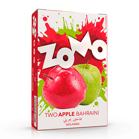 FUMO PARA NARGUILE ZOMO TWO APPLE PACK 50G