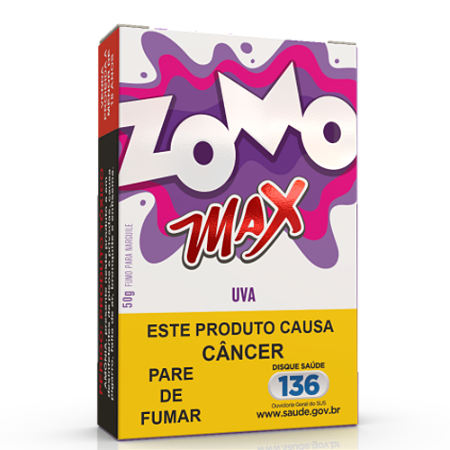 FUMO PARA NARGUILE ZOMO MAX UVA 50g