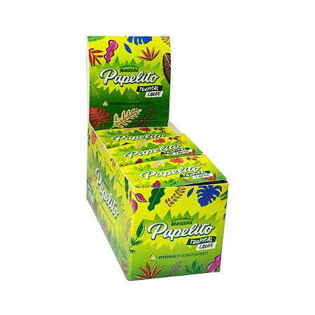 PITEIRA PAPEL PAPELITO TROPICAL LARGE 55x40mm