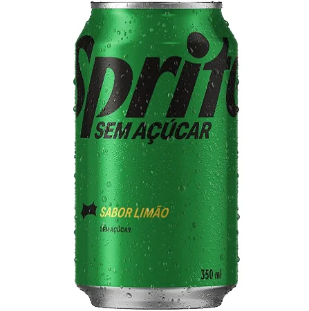 SPRITE LIMAO SEM ACUCAR LT 350ML COLOR
