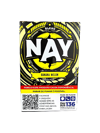 Fumo Para Narguilé Nay Banana Melon 50g