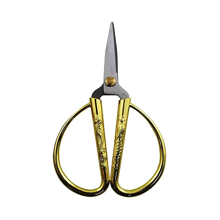 TESOURA ABDUZIDO DOURADA