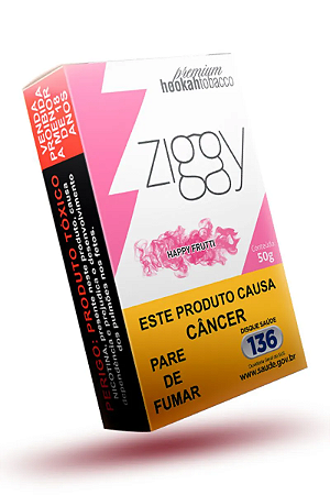 FUMO PARA NARGUILE ZIGGY TUTTI FRUTTI