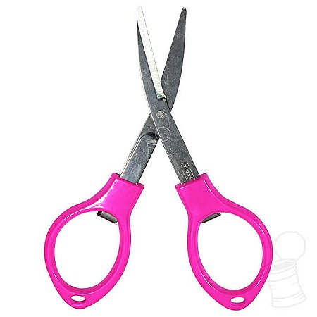 TESOURA TIPO OCULOS PINK