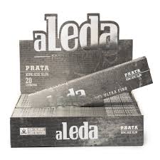 SEDA ALEDA PRATA KING SIZE SLIM - DISPLAY COM 20 LIVRETOS
