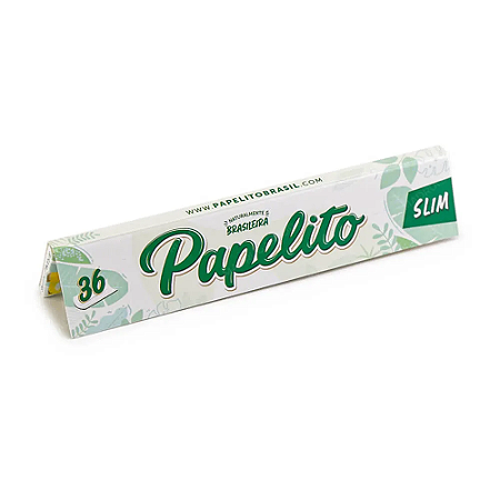 Seda Papelito Branca King Size Slim 110x36mm