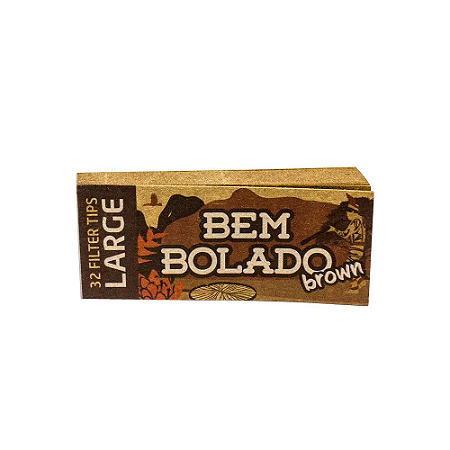 Piteira Papel Bem Bolado Brown Large 6x2,5 cm