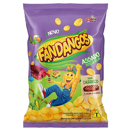 Salgadinho Churrasco Fandangos 35g