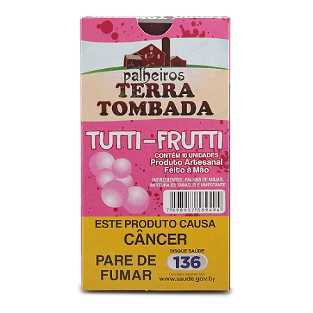 Palheiro Terra Tombada Tutti Fruti C/10 Unds