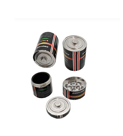 Dichavador Metal Pilha Preta Dk5896-3