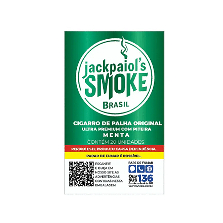 Palheiro Jack Paiol Smoke Brasil Menta