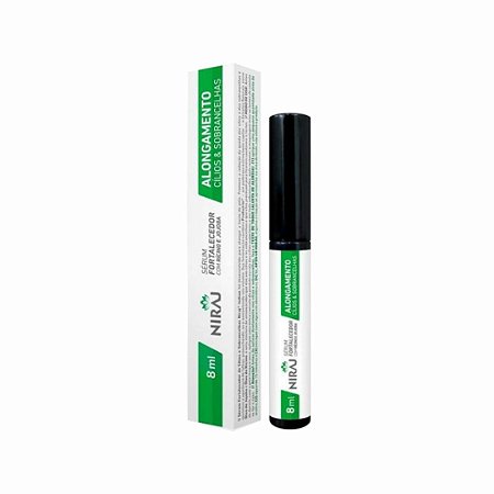 Sérum Fortalecedor de Cílios e Sobrancelhas com Rícino e Jojoba Niraj 8ml