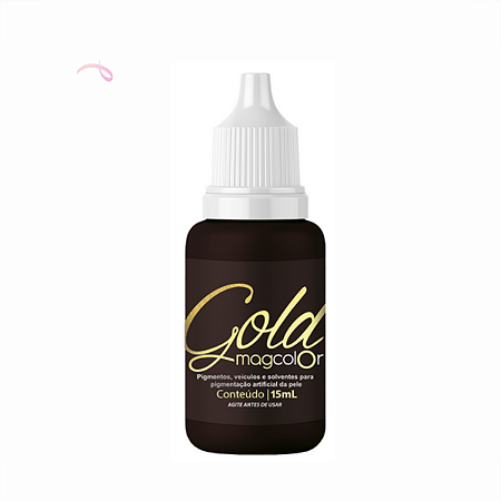 Pigmento Mag Color Gold 15ml - Castanho Escuro Intenso