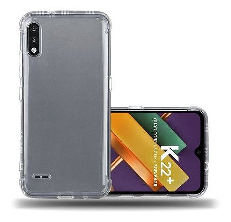 Capa Capinha Anti Impacto LG K22 + Película Vidro 3D - Pix Prime