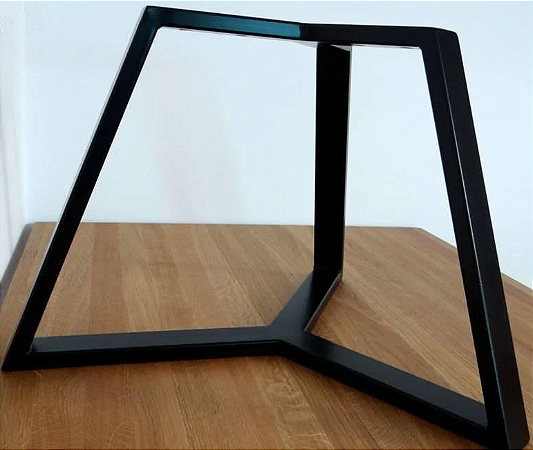 Base Mesa Trapezoidal Estilo Industrial