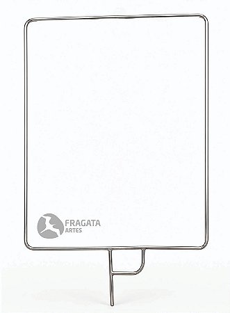 Armação em Aço Inox para Bandeira de Iluminação