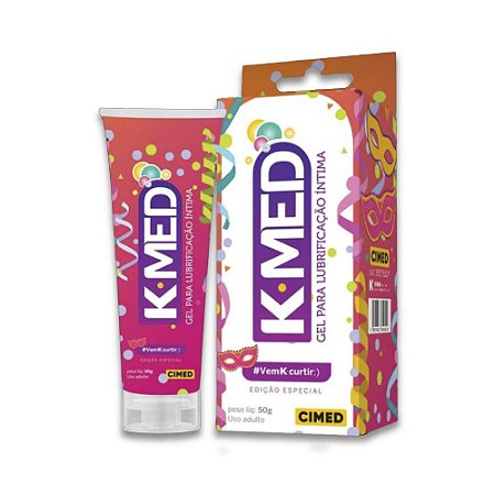 K-Med gel lubrificante EDIÇÃO ESPECIAL #VemKCurtir 50ml